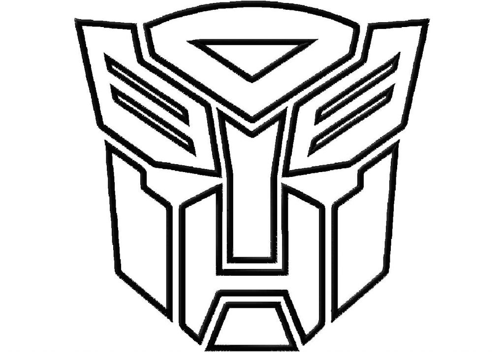 1024x716 Transformers Transformer Logo And Clip Art Coloring Pages Cartoon - Transformers Cartoon Drawing