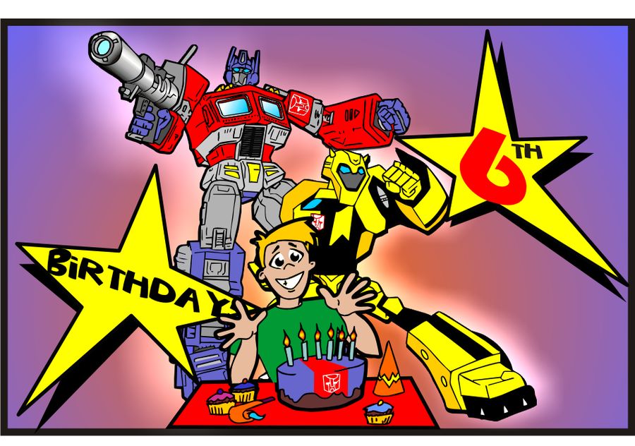 900x632 Entry - Transformers Cartoon Drawing
