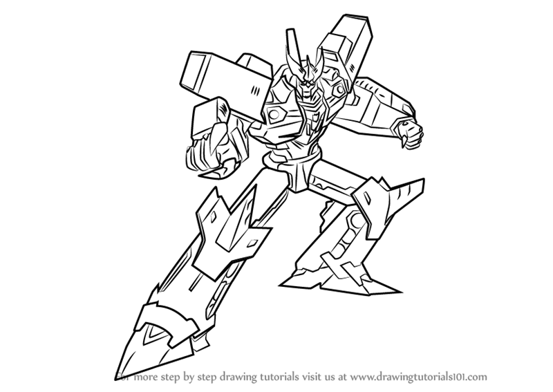 800x567 Learn How To Draw Megatronus From Transformers - Transformers Drawing