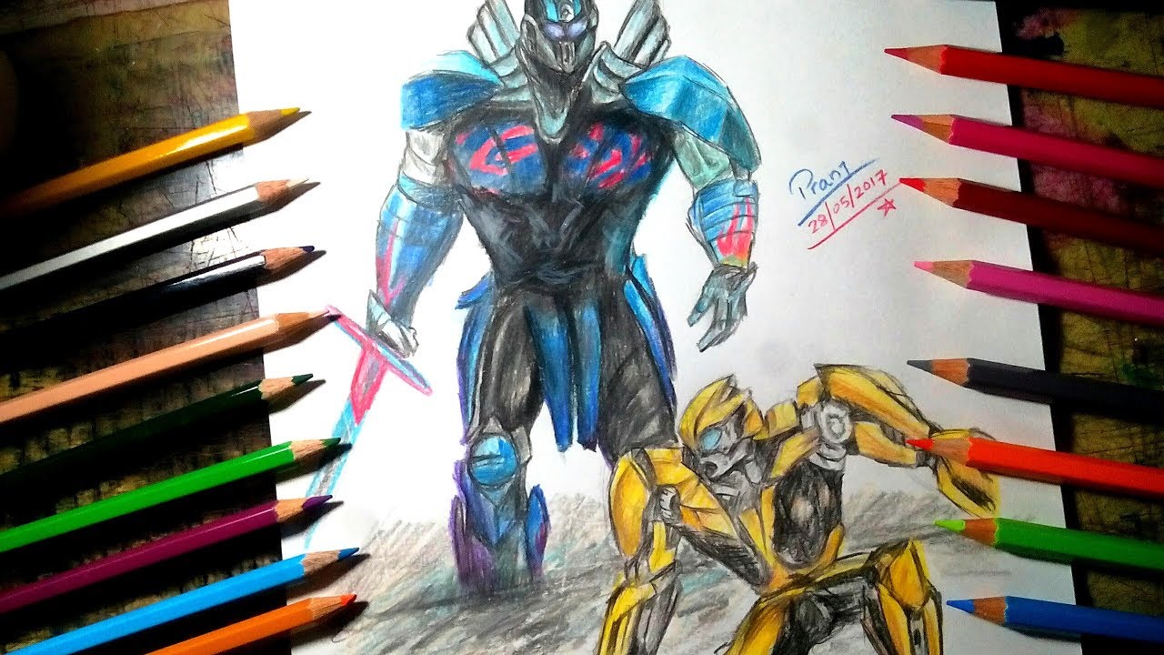 1280x720 Drawing Transformers The Last Knight - Transformers Drawing