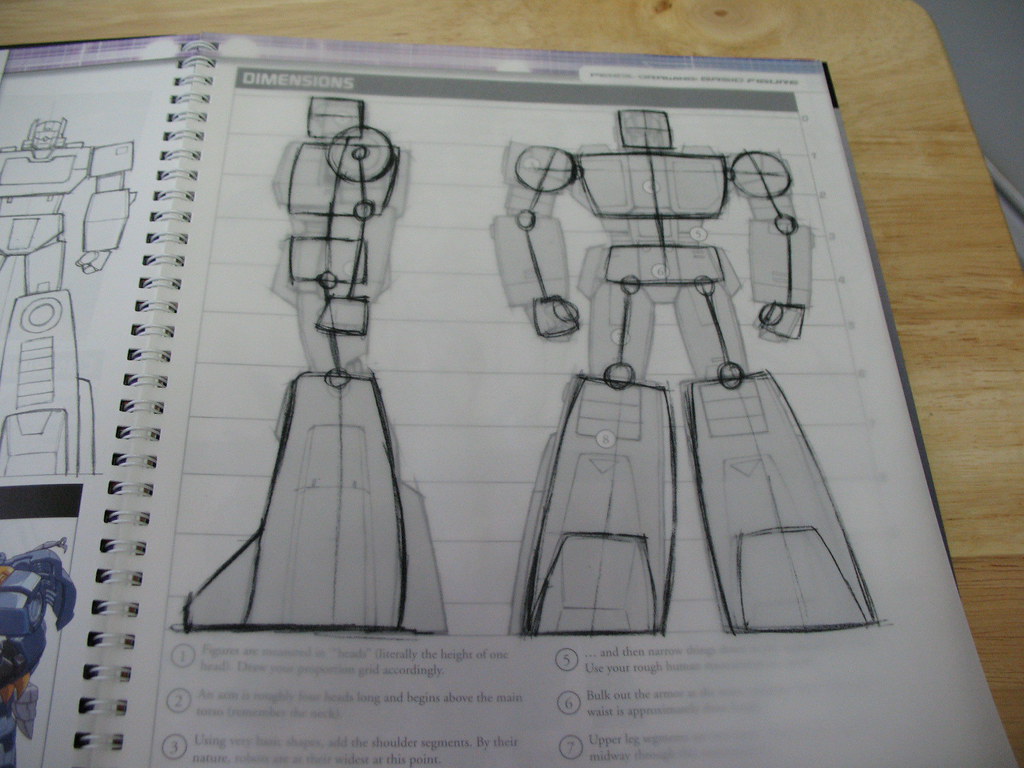 1024x768 You Can Draw Transformers Book - Transformers Drawing Book