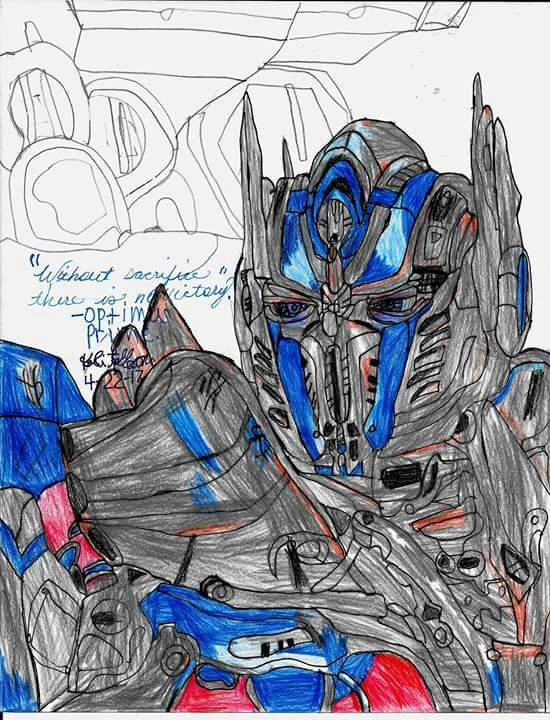 550x720 Optimus Prime Transformers Amino - Transformers Optimus Prime Drawing