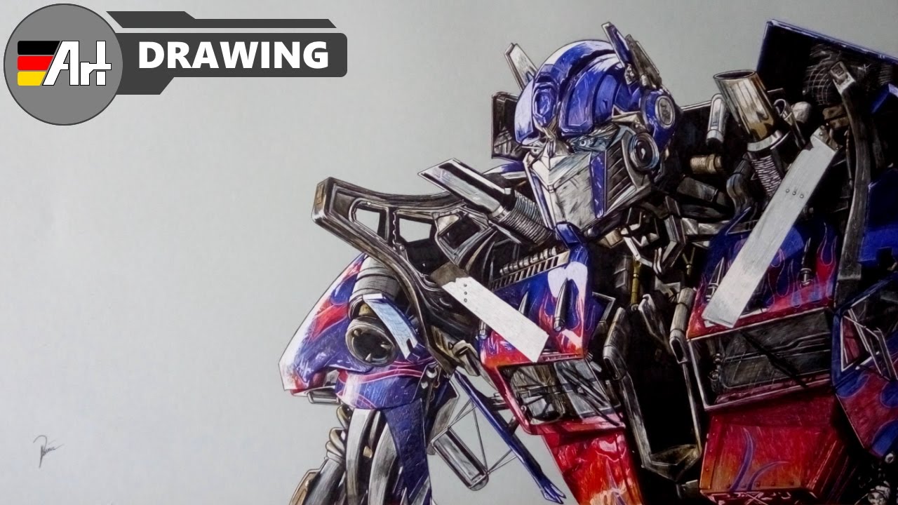 1280x720 How I Draw Optimus Prime - Transformers Optimus Prime Drawing