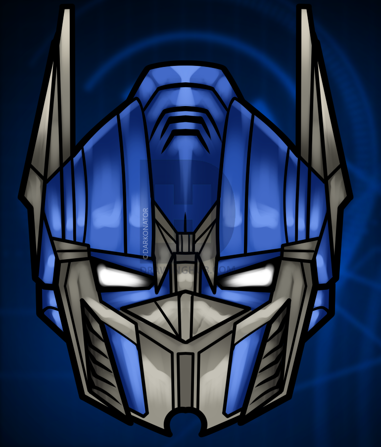 770x902 How To Draw Optimus Prime Easy, Step - Transformers Prime Drawing