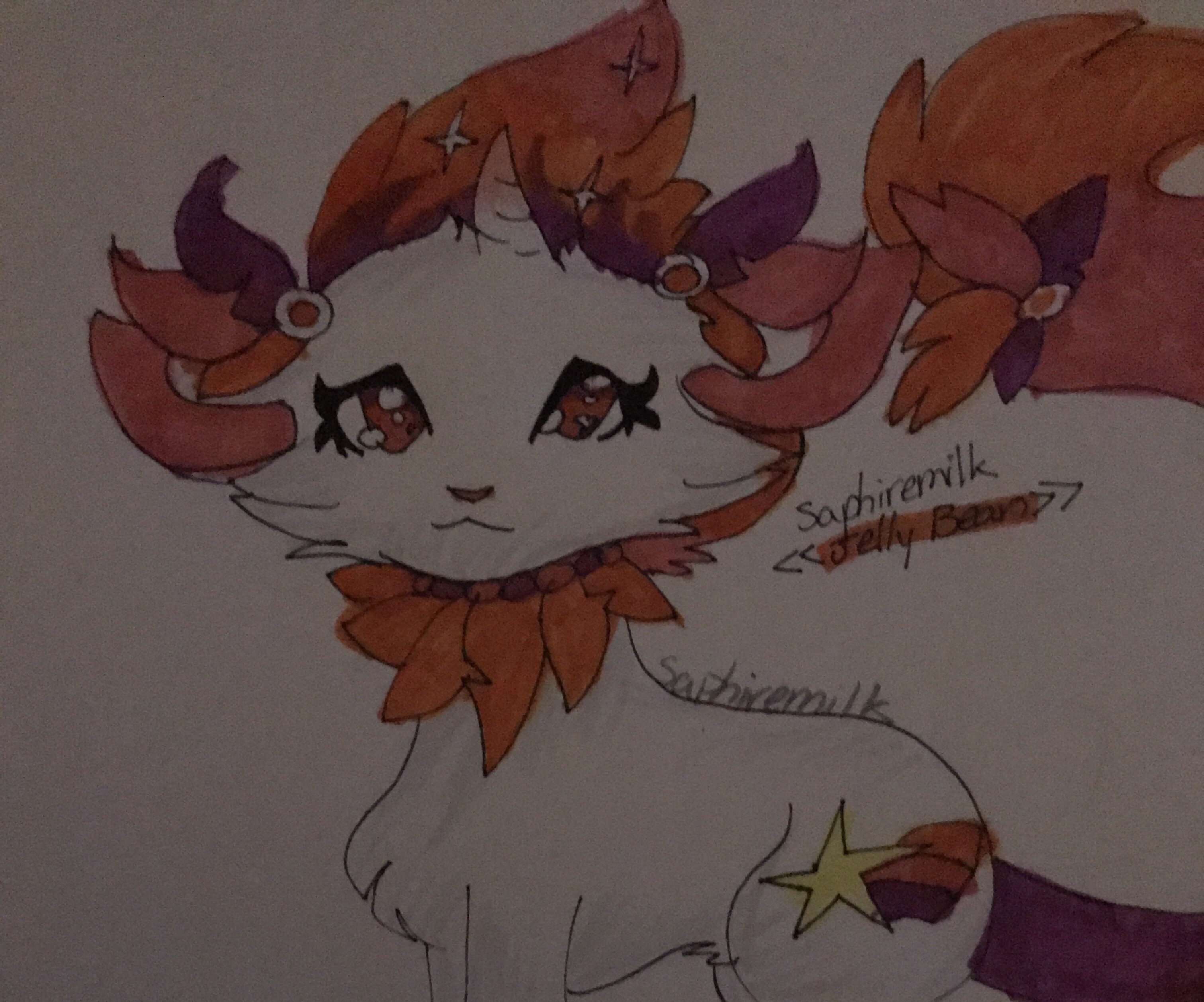 3024x2518 Saphiremilk Gt Transformice Myart Art Drawing Design Oc - Transformice Drawing