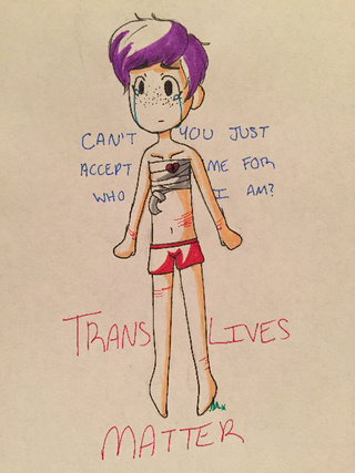320x427 trans lives matter - Transgender Drawings