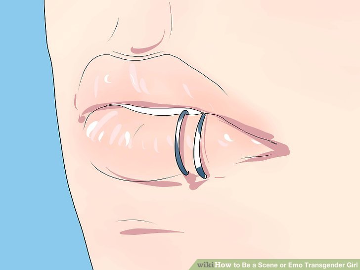 728x546 How To Be A Scene Or Emo Transgender Girl Steps - Transgender Drawings
