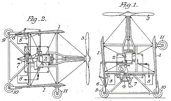592x350 Sir George Cayley's Drawings Of A Possible Transition Capable - Transition Drawings