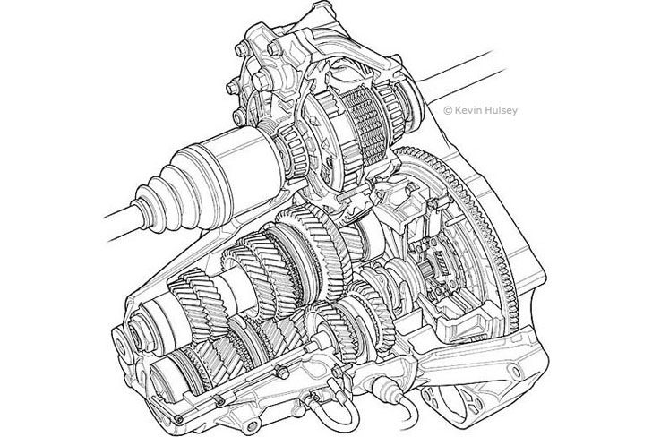728x488 car transmissions drawings, technical - Transmission Drawing