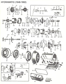 264x335 exploded view fatsco transmission parts - Transmission Drawing