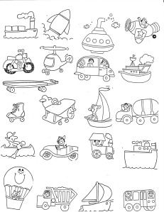 231x299 Land, Air, Water Transportation Unit Teaching Ideas I Love - Transport Drawing