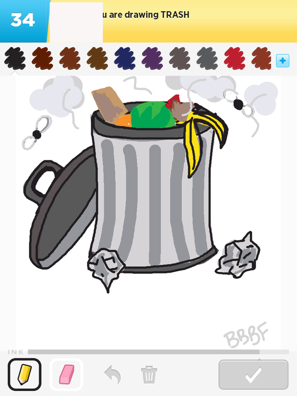 600x800 How To Draw Trash - Trash Drawing