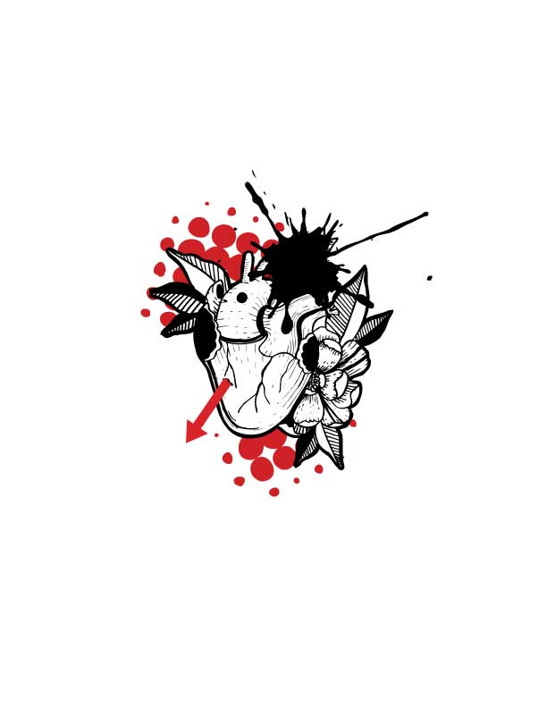 612x792 New Trash Polka Designs Robyn Marshall Tattoo - Trash Polka Drawings