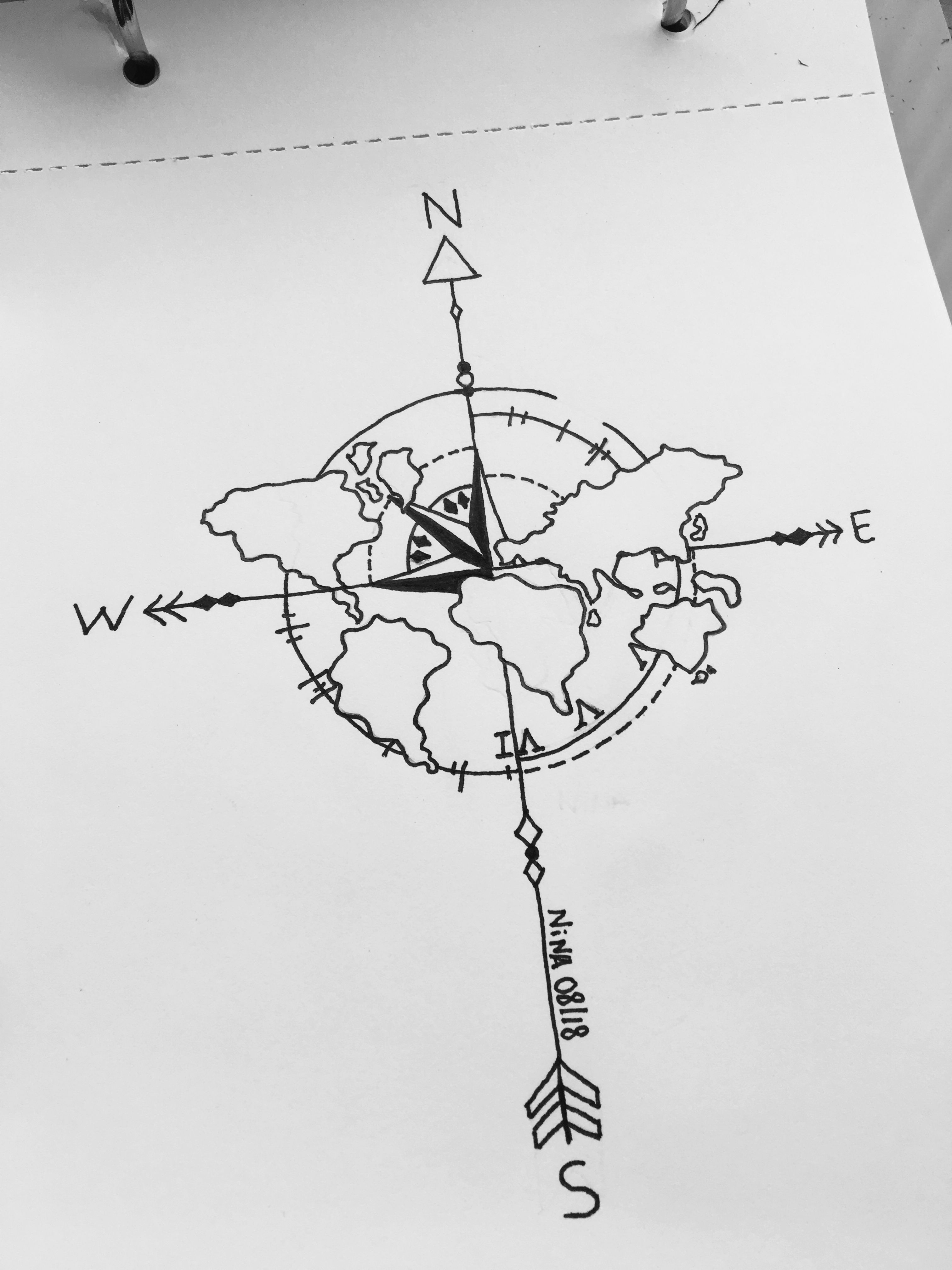 3024x4032 traveling opens your soul tattoos and birthday drawings, map - Travel Drawing