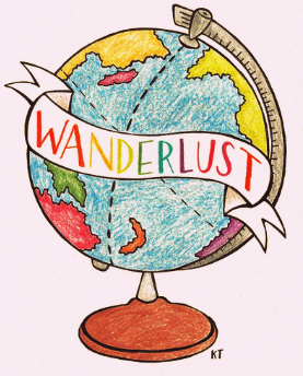 277x344 Pocket Ideas In Globe Drawing - Travel Drawing Tumblr