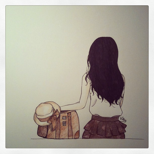 500x501 travel via tumblr discovered - Travel Drawing Tumblr