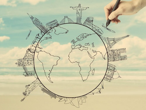 500x375 Draw Via Tumblr - Travel Drawing Tumblr