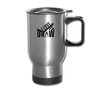190x190 drawing artist paint drawer painting draw travel mug spreadshirt - Travel Mug Drawing