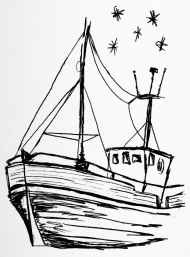 190x257 drawing ship travel mug spreadshirt - Travel Mug Drawing