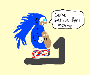 300x250 fat hedgehog running from treadmill drawing - Treadmill Drawing