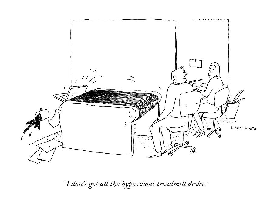 900x669 i don't get all the hype about treadmill desks drawing - Treadmill Drawing