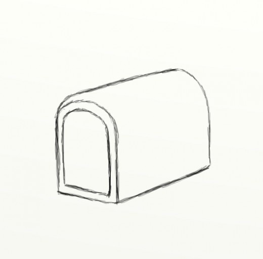 520x513 how to draw a treasure chest feltmagnet - Treasure Chest Drawing