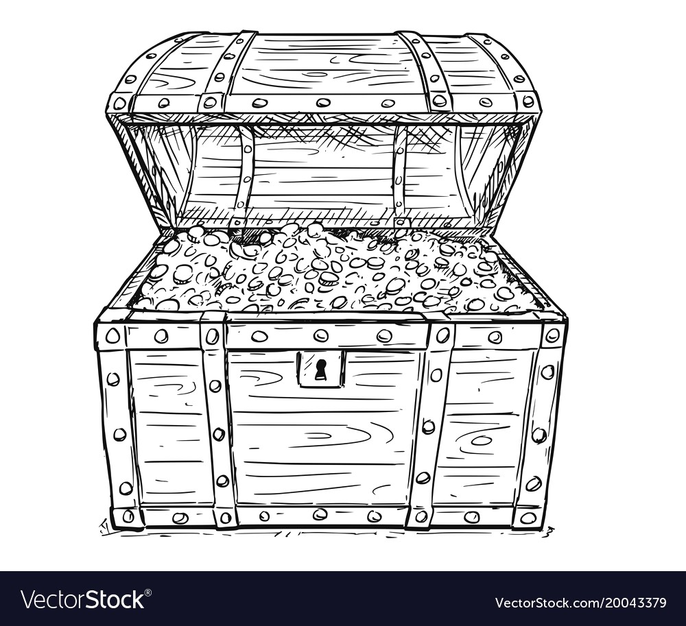Master Treasure Chest Drawing Step by Step Guide For Artists