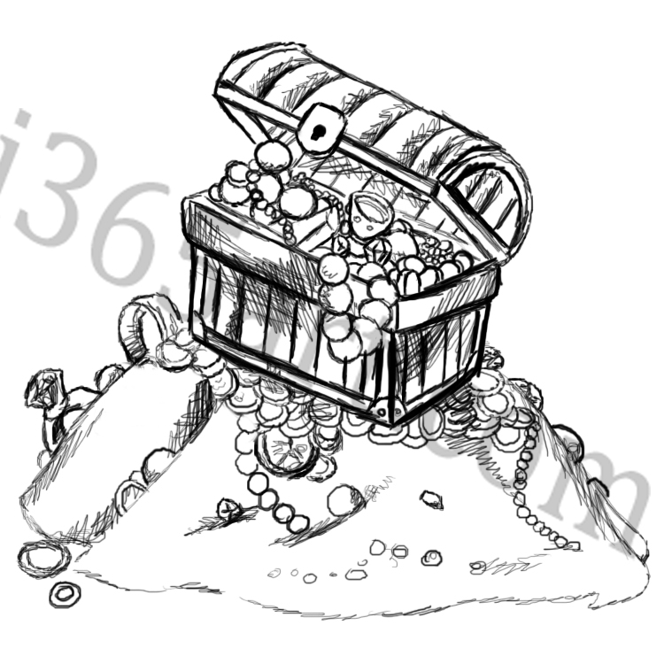 750x750 Day - Treasure Drawing