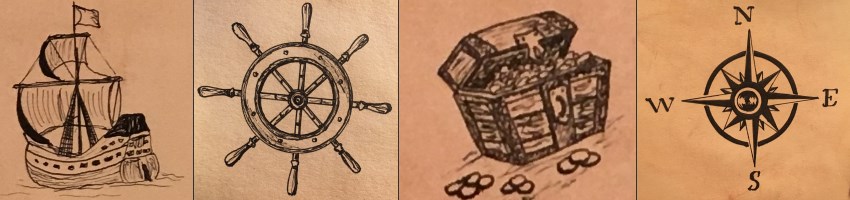 850x200 diy how to create and draw a treasure map - Treasure Map Drawing