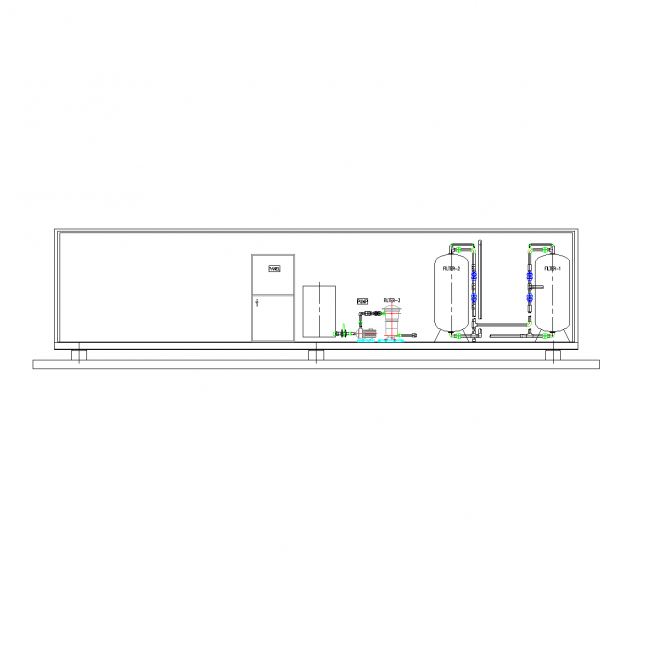645x645 water treatment plant cad drawing - Treatment Drawing