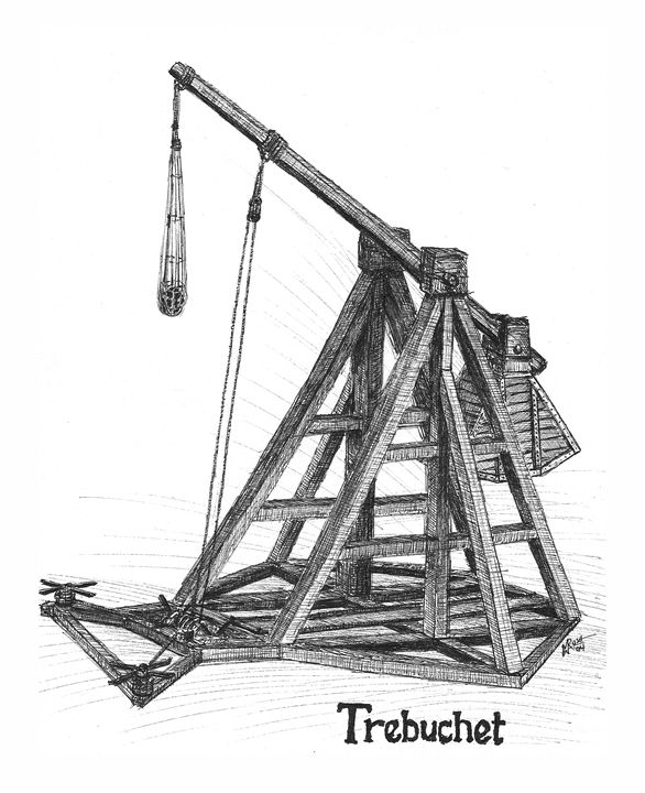Trebuchet Drawing at Explore collection of