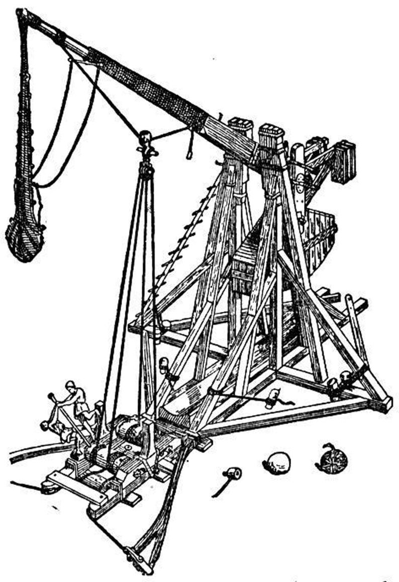 794x1157 Trebuchet Science! - Trebuchet Drawing