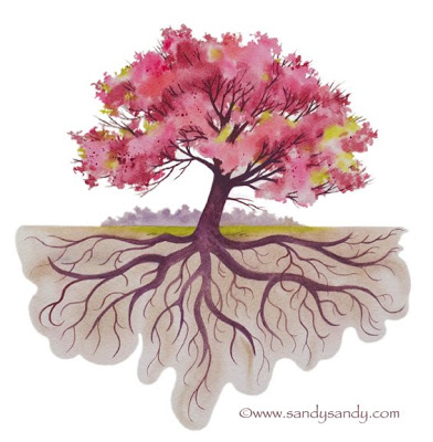 392x400 alnepo buzz tree roots drawing - Tree And Roots Drawing