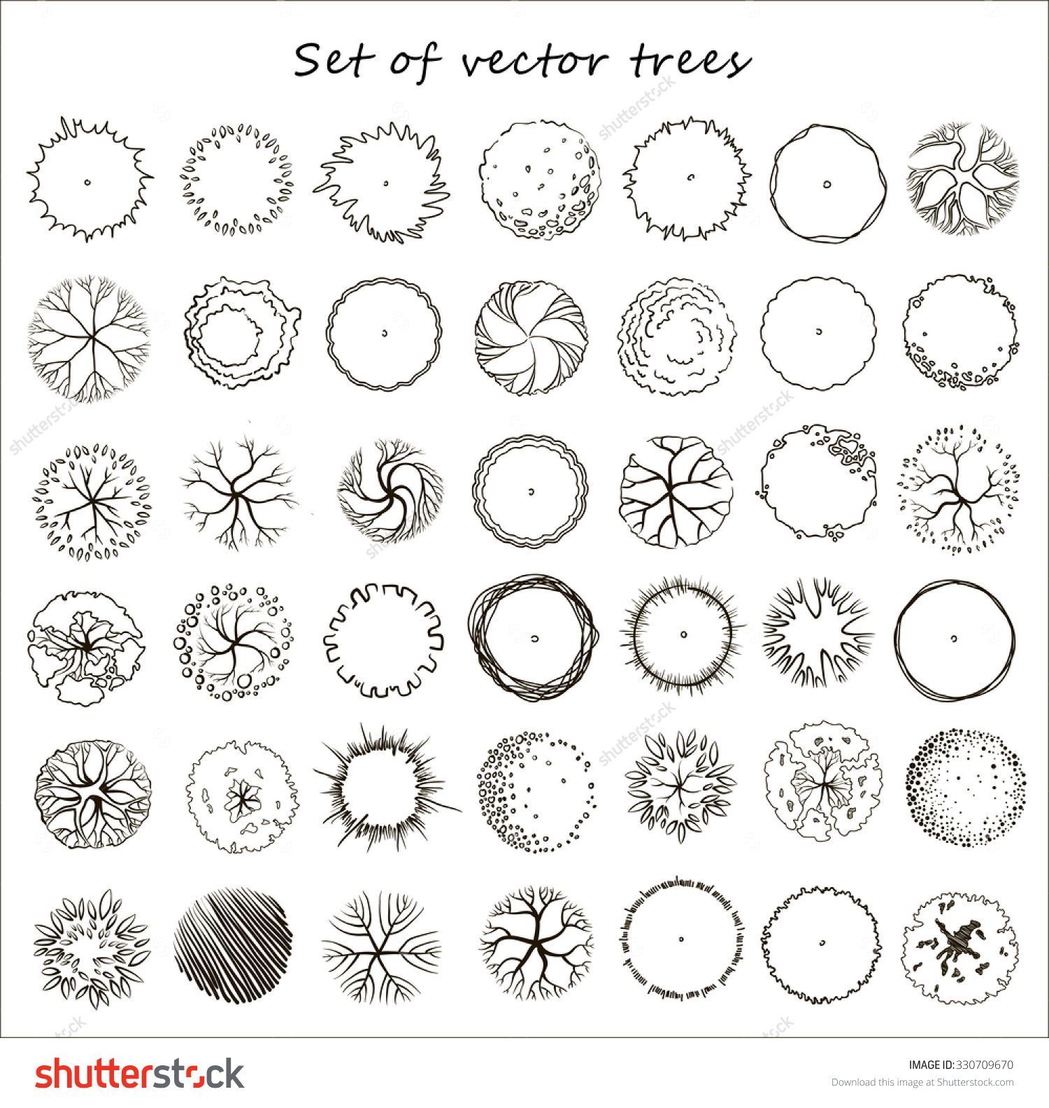 Tree Architecture Drawing at PaintingValley.com | Explore collection of ...