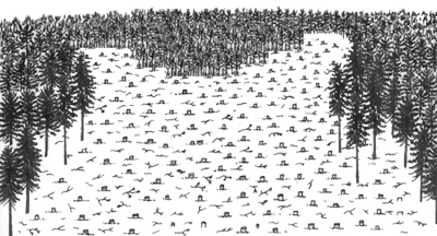 400x216 silviculture north central region forest management guides - Tree Cutting Drawing