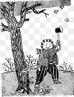 260x340 Tree Cutting Png - Tree Cutting Drawing