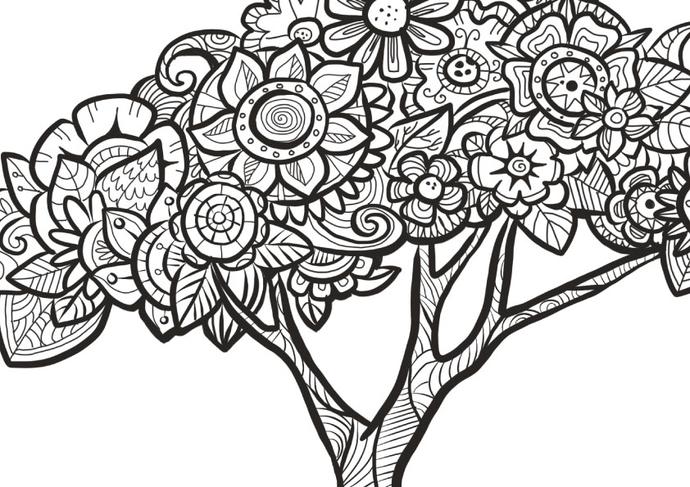 690x487 How To Draw Doodle Art Tree Freelancer Blog - Tree Design Drawing