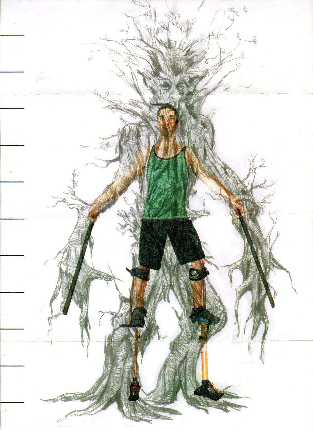 1000x1376 Tree Giant Process Jerard Studio - Tree Design Drawing