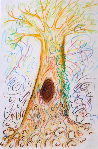 329x500 Christy Bergland Art Therapy And Art Writings - Tree Drawing Art