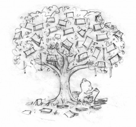 450x421 donation support tip - Tree Drawing Book