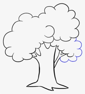 300x332 Tree Drawing Png Images Png Cliparts Free Download On Seekpng - Tree Drawing Cartoon