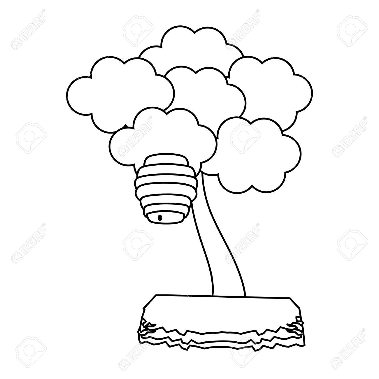 1300x1300 honeycomb clipart tree drawing - Tree Drawing Clipart