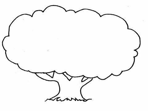 480x360 How To Draw A Tree In Easy Steps - Tree Drawing For Kids