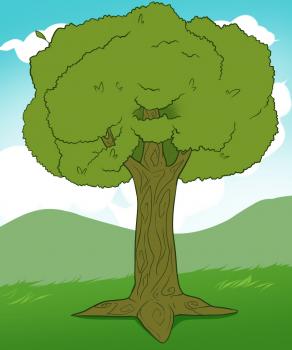 292x350 How To Draw How To Draw Branches - Tree Drawing For Kids