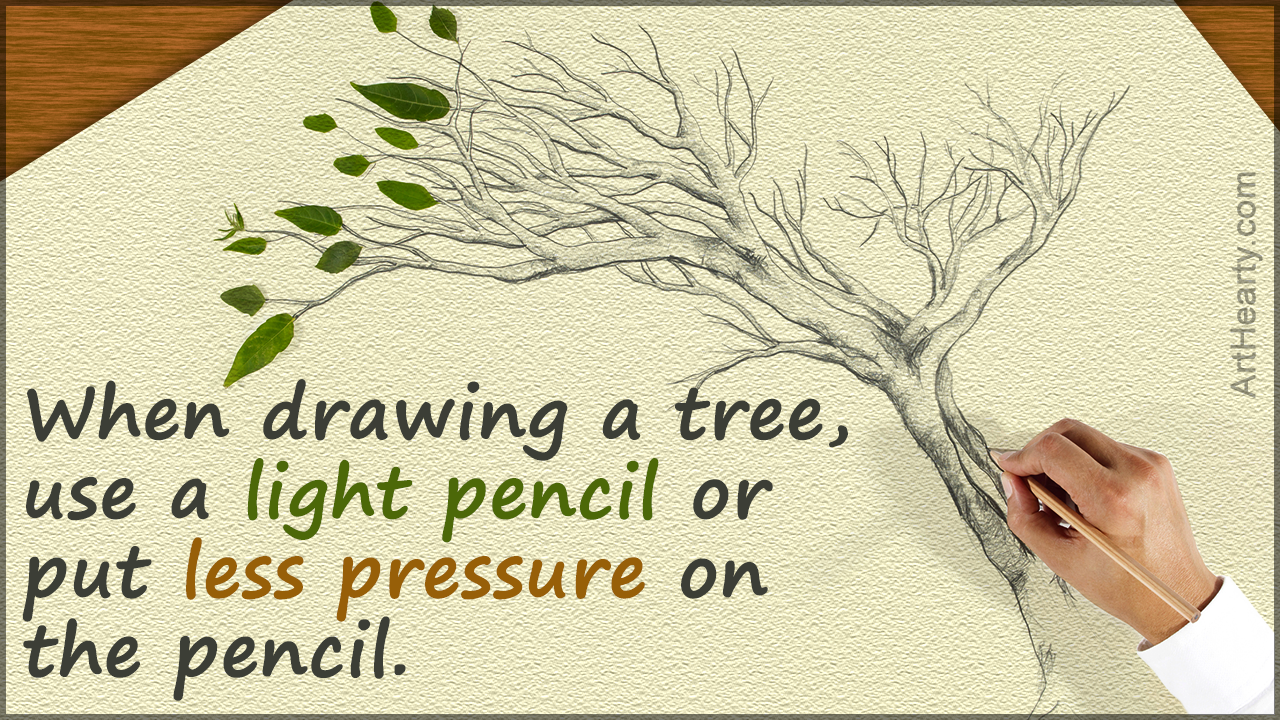 1280x720 Stumped Over Super Easy Step - Tree Drawing Step By Step