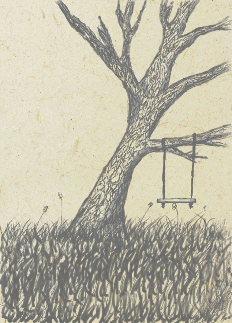 758x1055 Tree Drawing - Tree Drawing Wallpaper