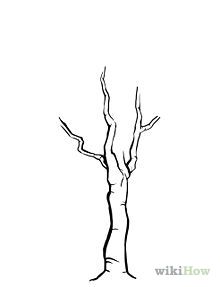 220x287 Draw A Detailed Tree Art Drawings, Art, Pencil Drawings - Tree Easy Drawing