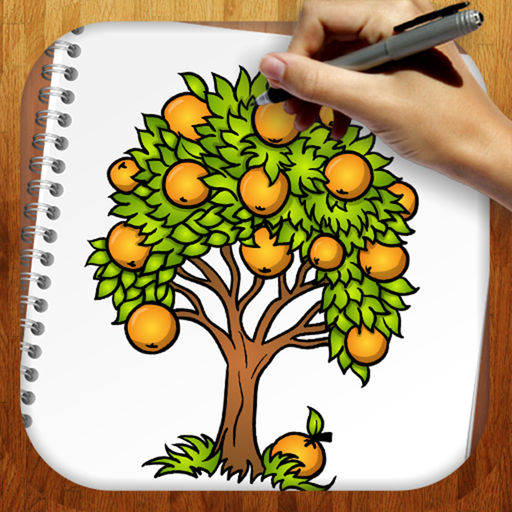 512x512 Easy Draw Trees And Leaves - Tree Easy Drawing