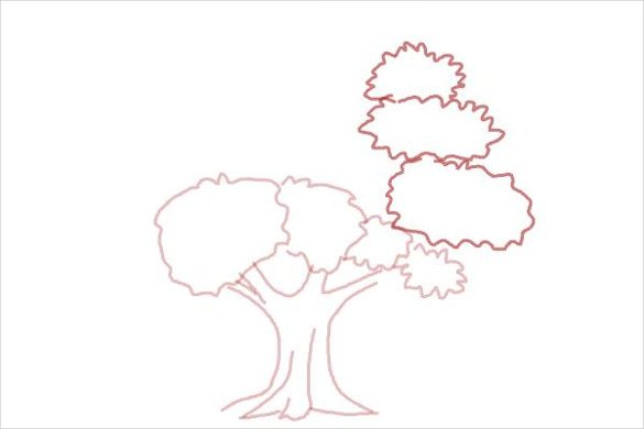585x390 Easy Drawing - Tree Images For Drawing