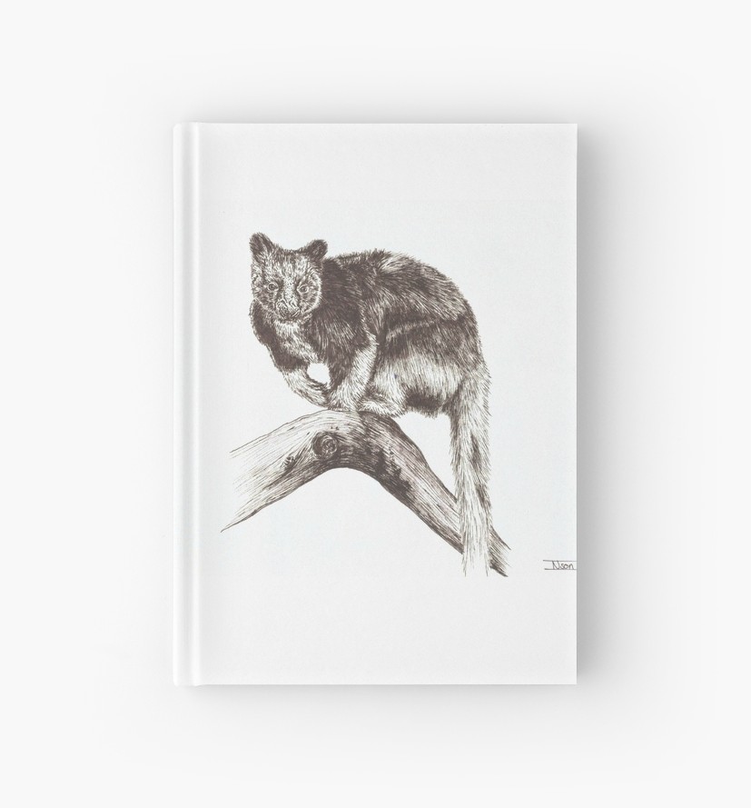 827x889 wondiwoi tree kangaroo hardcover journals - Tree Kangaroo Drawing